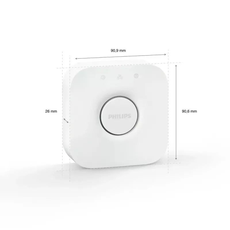 Signify Philips Hue Bridge - Zentrale Steuerung - kabellos, kabelgebunden