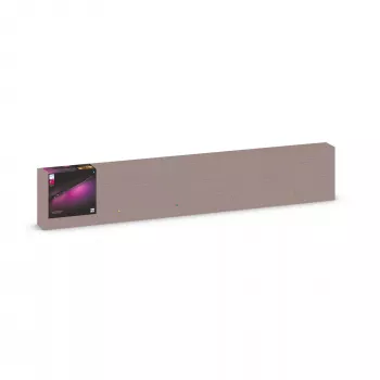 Smart-Beleuchtungsspot Philips Hue White and Colour Ambience Perifo gerades Deckenbasis-Kit 3 Spots 1 Lichtleiste