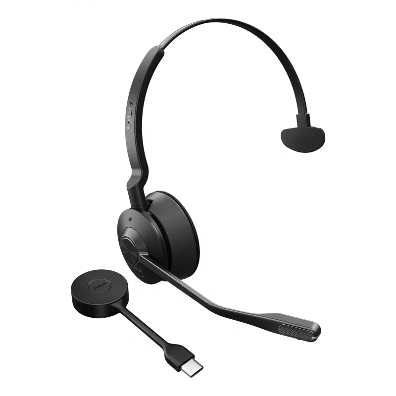 Jabra Engage 55 SE - USB-C UC Mono, EMEA/APAC, kabellos, 40 - 16000 Hz, Büro/Callcenter, 57 g, Headset, Schwarz