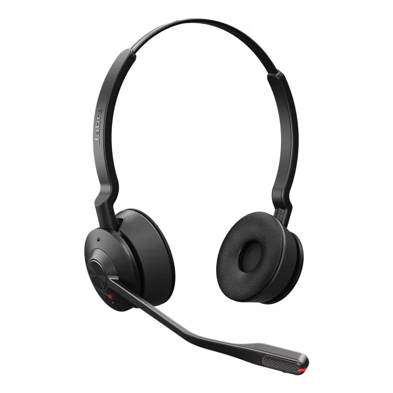 Jabra Engage 55 SE - USB-A UC Stereo, EMEA/APAC, Wireless, 40 - 16000 Hz, Office/Callcenter, 83 g, Headset, Schwarz