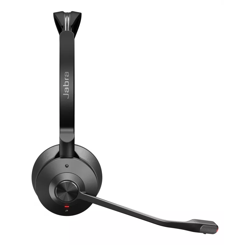 Jabra Engage 55 SE - USB-A UC Stereo, EMEA/APAC, Wireless, 40 - 16000 Hz, Office/Callcenter, 83 g, Headset, Schwarz