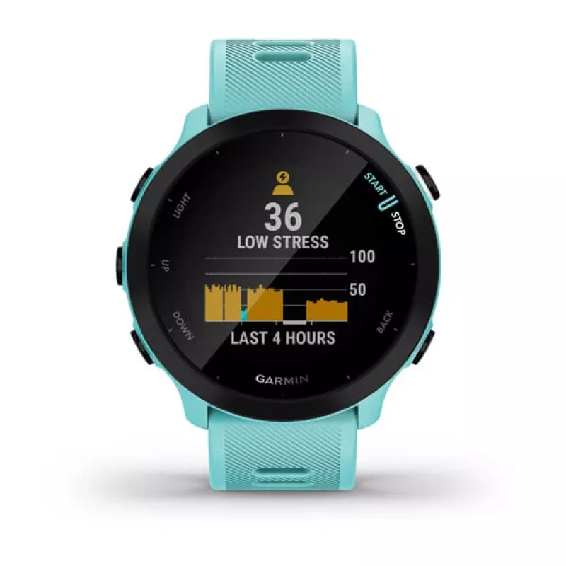 GARMIN INTERNATIONAL Forerunner 55 Lauf-Smartwatch - Aqua