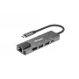 Equip USB-C 5-in-1 Multifunktionsadapter, HDMI, Gigabit-LAN, USB 3.2 Gen1, 100W USB PD