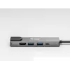 Equip USB-C 5-in-1 Multifunktionsadapter, HDMI, Gigabit-LAN, USB 3.2 Gen1, 100W USB PD