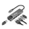 Equip USB-C 5-in-1 Multifunktionsadapter, HDMI, Gigabit-LAN, USB 3.2 Gen1, 100W USB PD