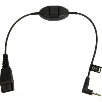 Audiokabel Jabra 8800-00-55 0,3 m QD 2,5-mm-Klinke Schwarz