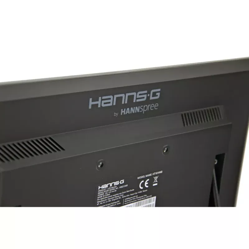 Hannspree HT161HNB Computermonitor 39,6 cm (15,6 Zoll) 1366 x 768 Pixel HD LED Touchscreen Tisch Schwarz