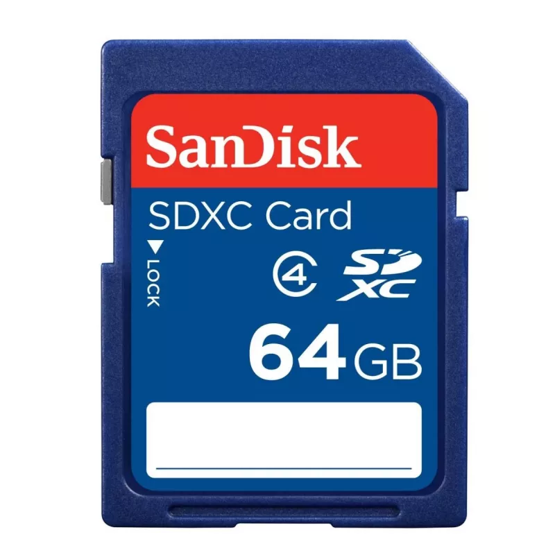 WESTERN DIGITAL SanDisk SDXC-Karte Klasse 4 64 GB