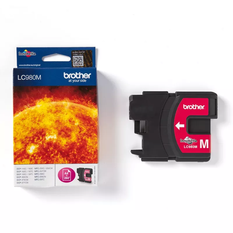 Brother LC980M Tintenpatrone 1 Stk. Original Magenta