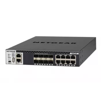 NETGEAR M4300-8X8F Managed L3 10G Ethernet (100/1000/10000) 1U Schwarz
