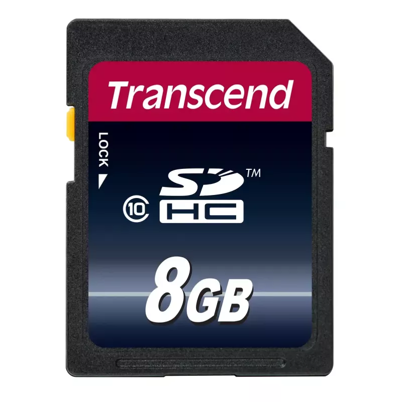 Flash-Speicher Transcend 8GB SDHC Klasse 10 TS8GSDHC10