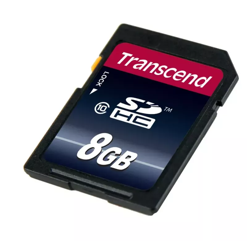 Flash-Speicher Transcend 8GB SDHC Klasse 10 TS8GSDHC10