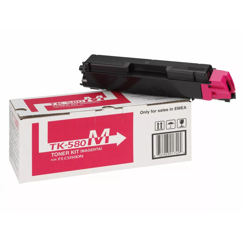 KYOCERA TK-580M Tonerkartusche 1 Stück Original Magenta