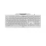 CHERRY KC 1000 SC Office USB QWERTZ Deutsch Grau Tastatur
