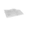 CHERRY KC 1000 SC Office USB QWERTZ Deutsch Grau Tastatur