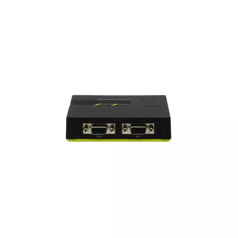 LevelOne 2-Port USB VGA KVM Switch, Audio-Unterstützung