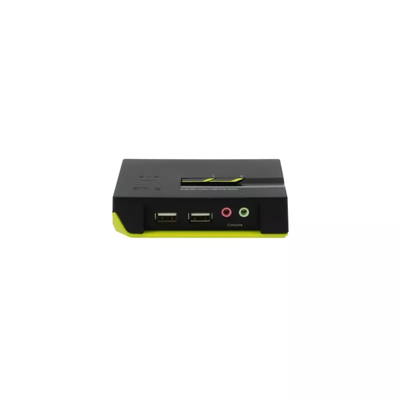 LevelOne 2-Port USB VGA KVM Switch, Audio-Unterstützung