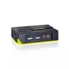 LevelOne 2-Port USB VGA KVM Switch, Audio-Unterstützung