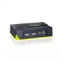 LevelOne 2-Port USB VGA KVM Switch, Audio-Unterstützung