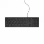 DELL Kabelgebundene Tastatur - KB216 - Deutsch (QWERTZ) - Schwarz, Full-Size (100%), Kabelgebunden, USB, QWERTZ, Schwarz