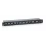 Equip 24-Port Cat.6 geschirmtes Patchpanel, Schwarz