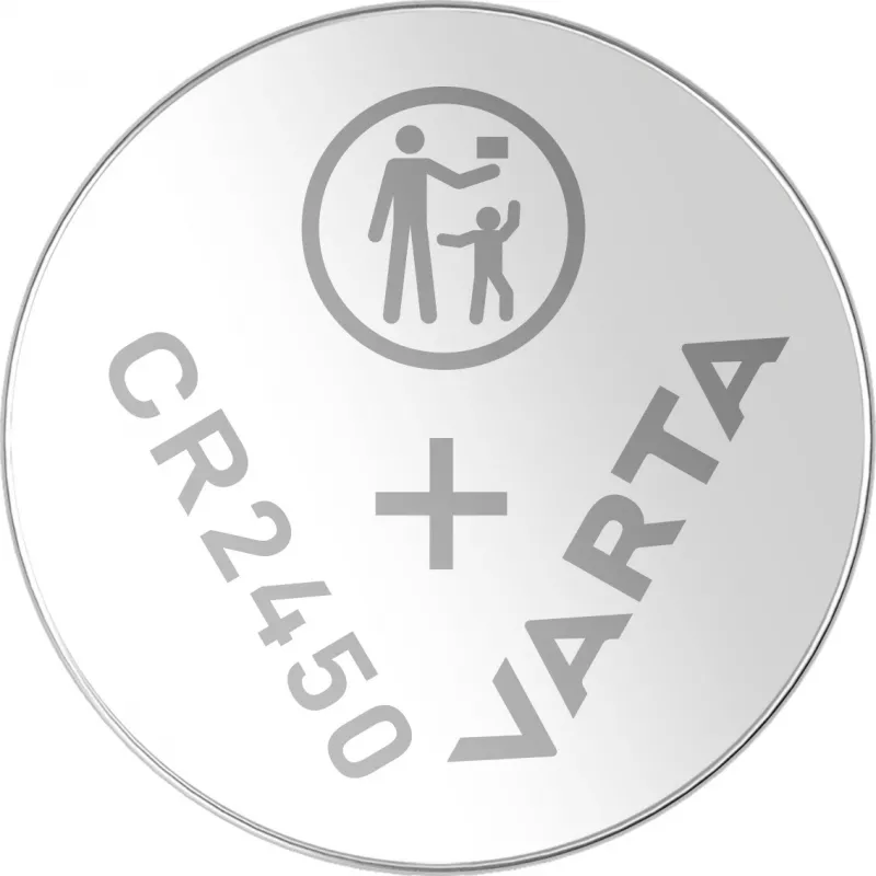 VARTA Lithium-Knopfzelle CR2450 3V