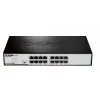 D-Link DGS-1016D/E Netzwerk-Switch Unmanaged Schwarz, Metall