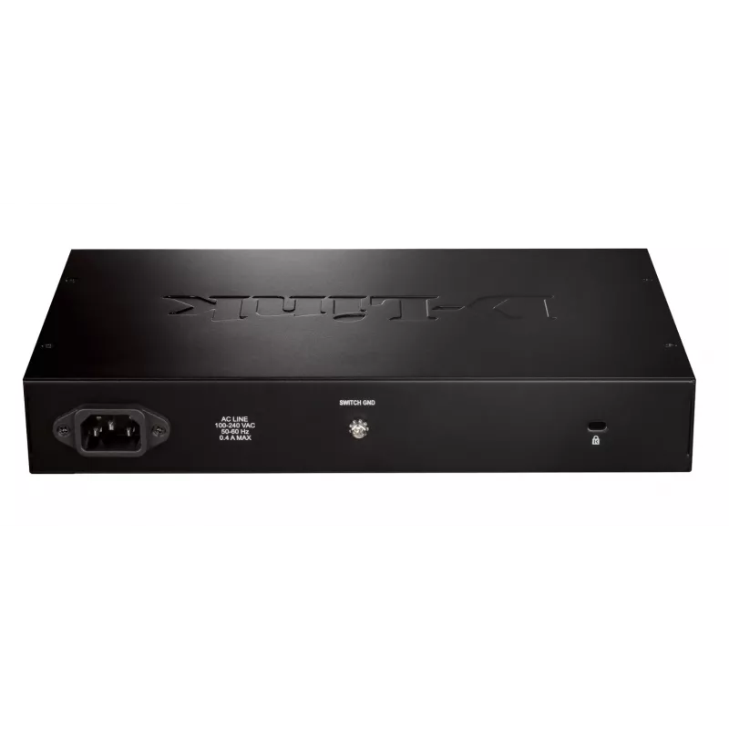D-Link DGS-1016D/E Netzwerk-Switch Unmanaged Schwarz, Metall