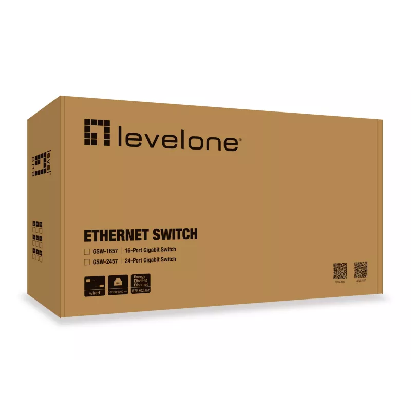 Unmanaged Switch LevelOne GSW-2457 24-Port Gigabit