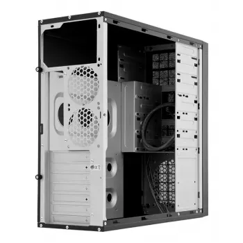 Chieftec HQ-01B-OP Computergehäuse Midi Tower Schwarz