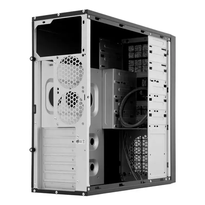 Chieftec HQ-01B-OP Computergehäuse Midi Tower Schwarz