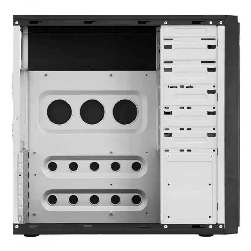 Chieftec HQ-01B-OP Computergehäuse Midi Tower Schwarz