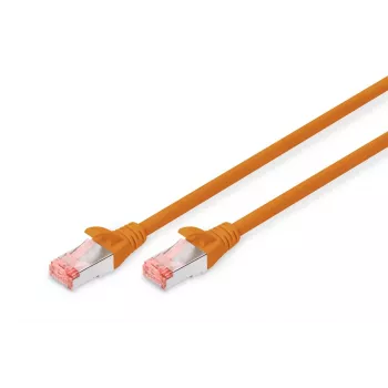 DIGITUS Patchkabel - CAT6 - S/FTP - Snagless - Cu - 1m - orange