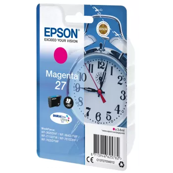 Epson Alarm clock Einzelpackung Magenta 27 DURABrite Ultra Ink