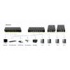 LevelOne 4-Port USB VGA KVM Switch, Audio-Unterstützung