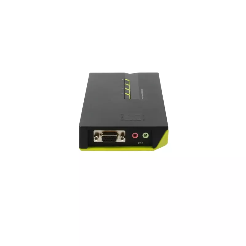 LevelOne 4-Port USB VGA KVM Switch, Audio-Unterstützung