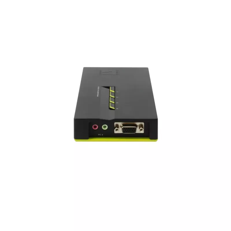 LevelOne 4-Port USB VGA KVM Switch, Audio-Unterstützung