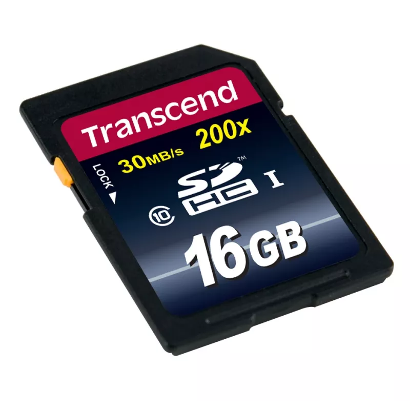 Flash-Speicher Transcend 16 GB SDHC Class 10 TS16GSDHC10