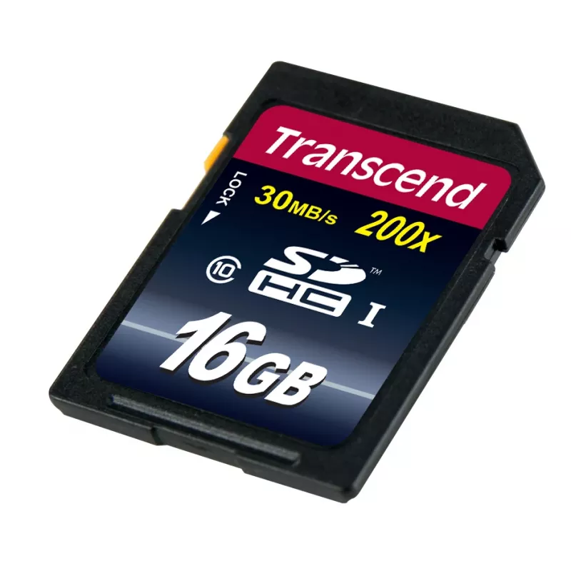 Flash-Speicher Transcend 16 GB SDHC Class 10 TS16GSDHC10