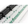DIGITUS CAT 3 ISDN Patch Panel, ungeschirmt 50-Port RJ45, 8P4C, LSA, 1U, Rackmontage, Farbe grau RAL 7035
