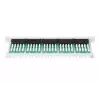 DIGITUS CAT 3 ISDN Patch Panel, ungeschirmt 50-Port RJ45, 8P4C, LSA, 1U, Rackmontage, Farbe grau RAL 7035