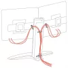 Dualer Monitor-Lift-Ständer Ergotron Neo Flex 62,2 cm Schwarz