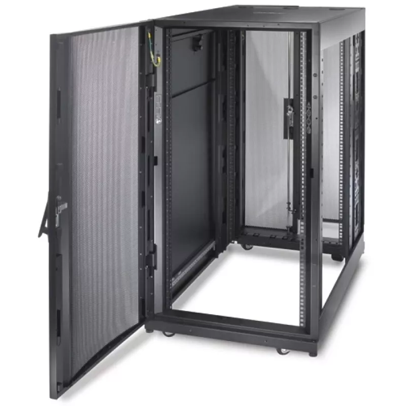 APC NetShelter SX, Server-Rack-Gehäuse, 24U, schwarz, 1198,5H x 600B x 1070T mm