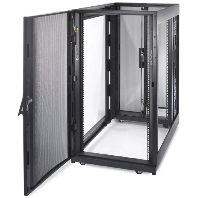 APC NetShelter SX, Server-Rack-Gehäuse, 24U, schwarz, 1198,5H x 600B x 1070T mm