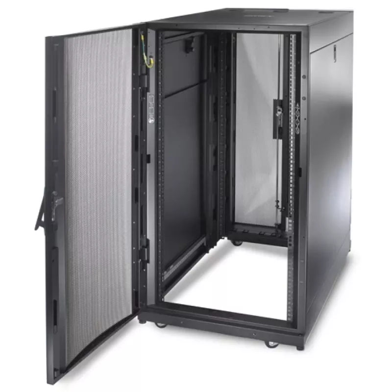 APC NetShelter SX, Server-Rack-Gehäuse, 24U, schwarz, 1198,5H x 600B x 1070T mm