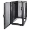 APC NetShelter SX, Server-Rack-Gehäuse, 24U, schwarz, 1198,5H x 600B x 1070T mm