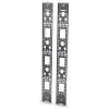 APC NetShelter SX, Server-Rack-Gehäuse, 24U, schwarz, 1198,5H x 600B x 1070T mm