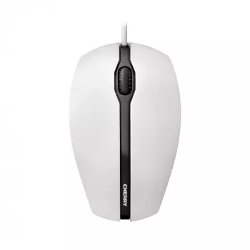 CHERRY GENTIX KABELGEBUNDENE MAUS, Hellgrau, USB