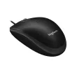 LOGITECH Maus – B100 – Optisch – Schwarz