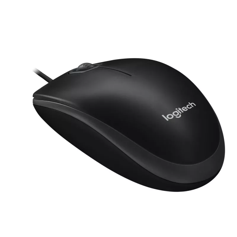 LOGITECH Maus – B100 – Optisch – Schwarz